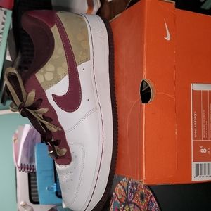 Women's size 8.5 unique air force 1s